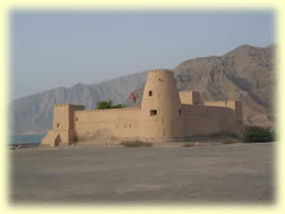 Restored fort at Bukka